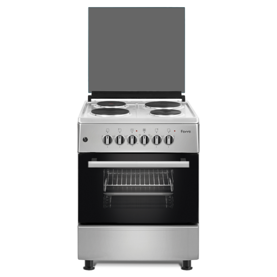 ferre 50cm full electric stove silver