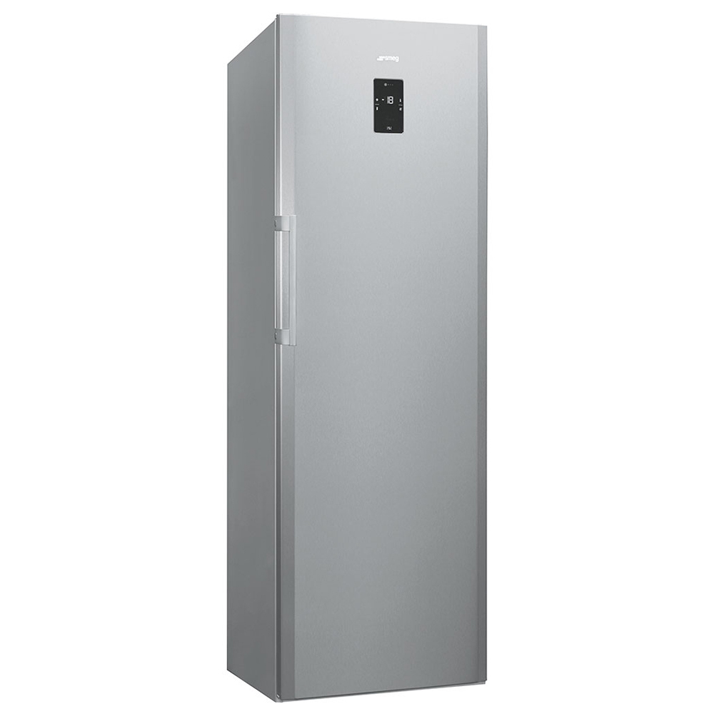 silver smeg fridge