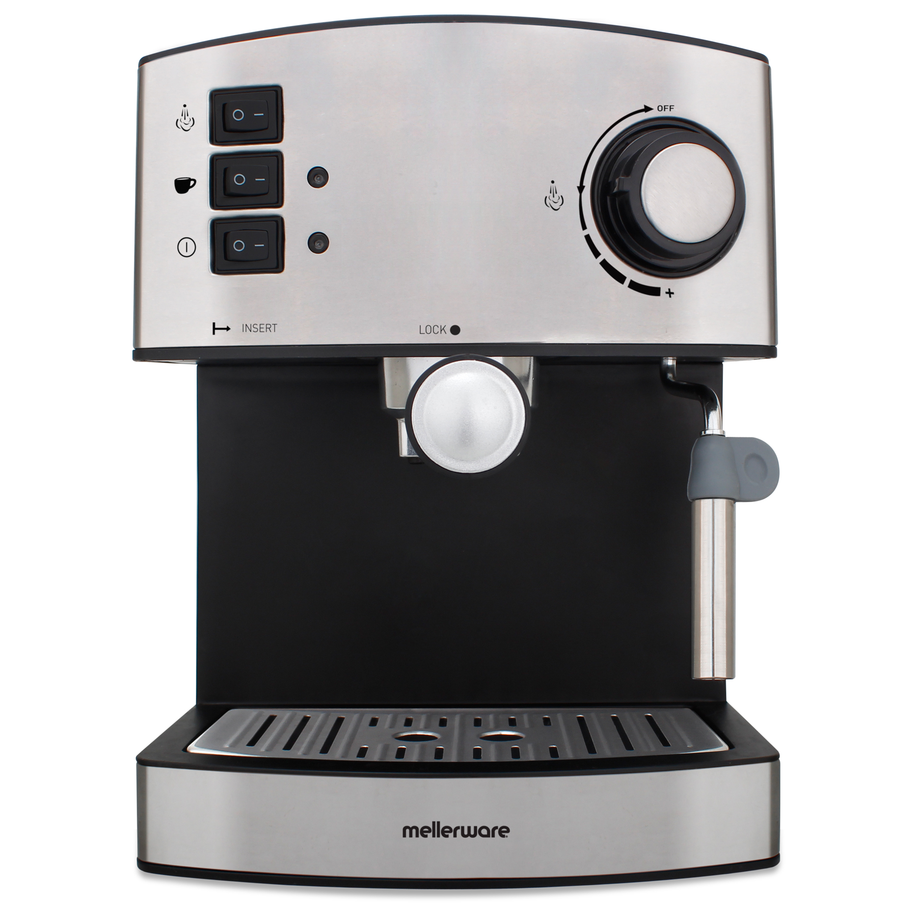 mellerware trento 850w espresso coffee maker