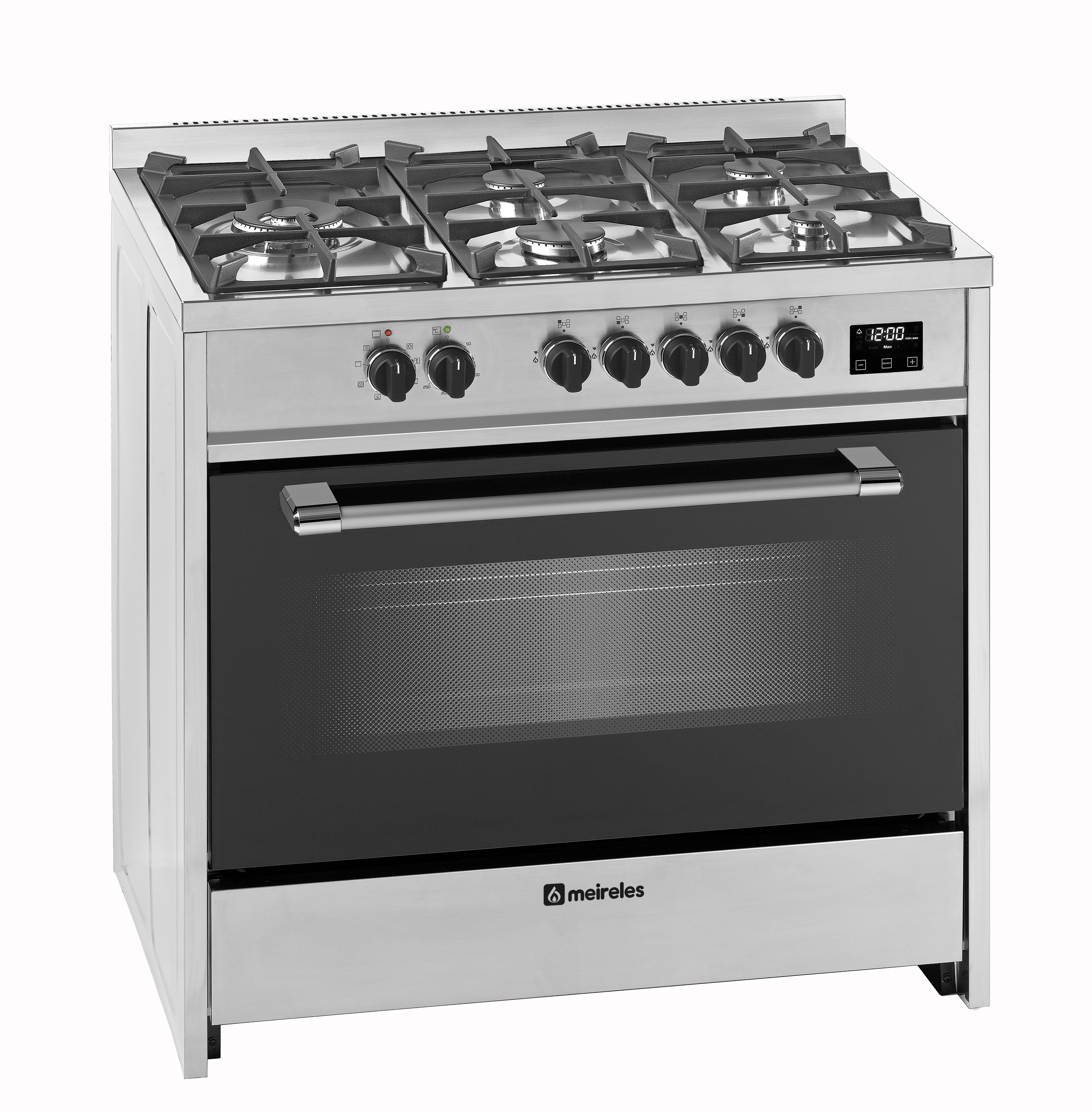 new world 100cm dual fuel range cooker