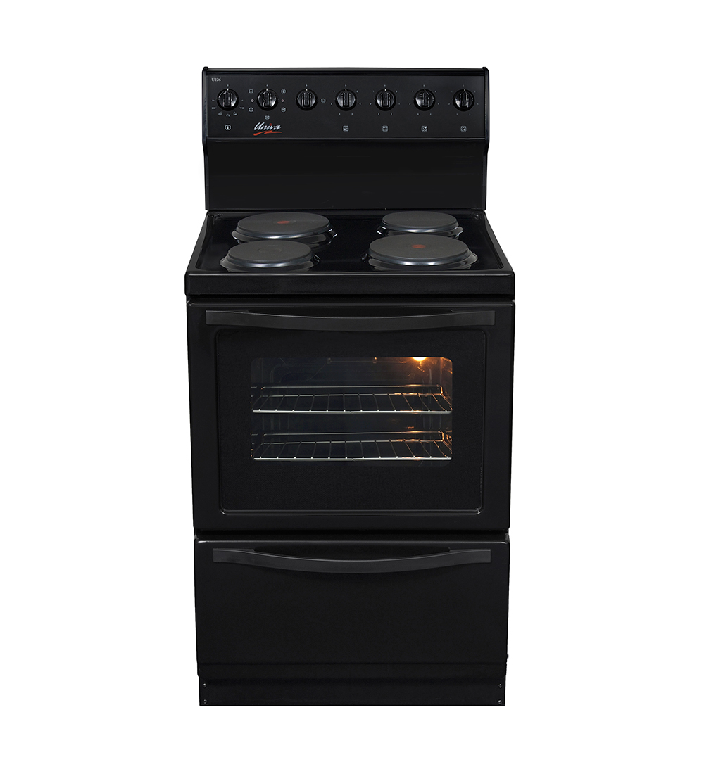 electric stove with warming drawer