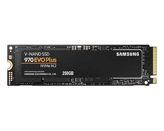 samsung 970 evo nvme 250gb